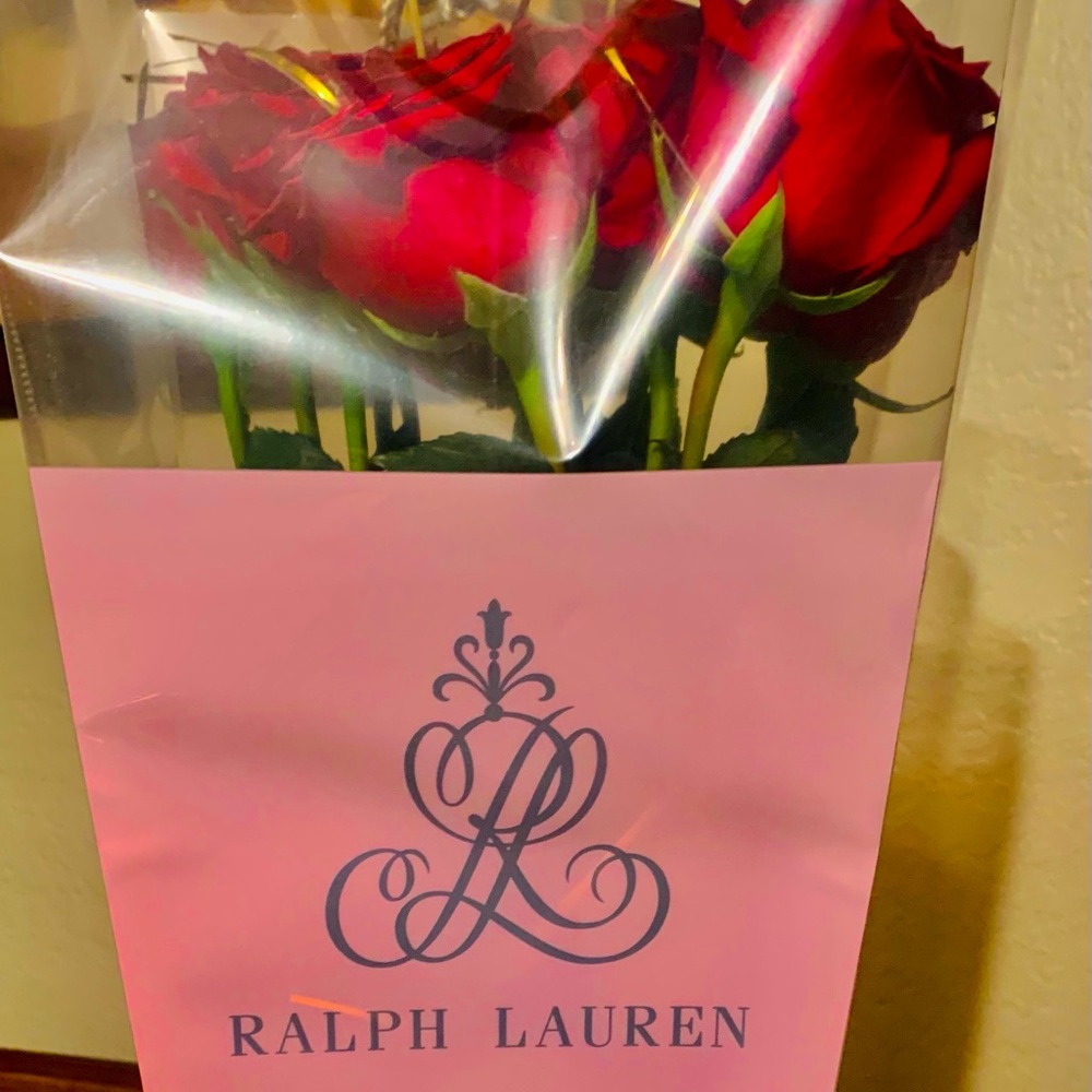 Ralph Lauren plastic.